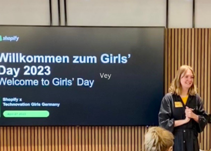 +++ Neue Fotos +++ Schnuppertag bei Shopify mit Technovation Girls Germany